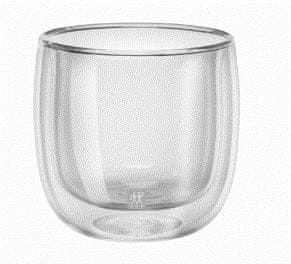 slomart Zwilling Sorrento Plus Dvostruka staklena čaša za čaj, 240ml (2 kom)