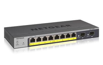 Netgear NETGEAR GS110TP mrežni prekidač Gigabit PoE+ siva