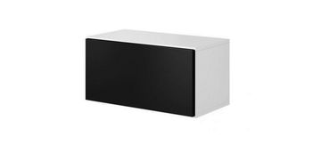 slomart Cama ROCO RO3 ormarić za pohranu 75/37/39 cm bijela/crna
