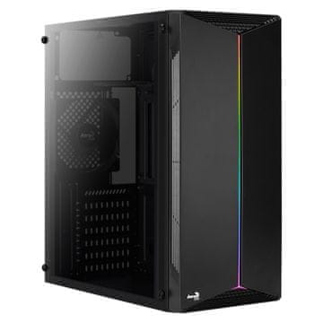 Aer Aerocool Split Midi Tower kućište, crno