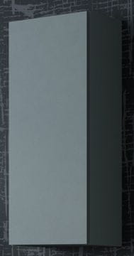 slomart Cama VIGO "90" ormarić, 90x35x32 cm, siva/siva sjaj