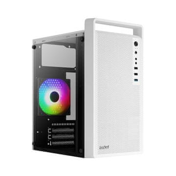 Aer Aerocool PGS CS-109-G-WT-v1 Kućište Mini Tower Bijelo