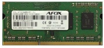AFOX AFOX SO-DIMM DDR3 8 GB 1600 MHz LV 1,35V memorijski modul za prijenosna računala