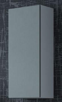 slomart Cama VIGO "90" ormarić 90x35x32 cm, siva/bijela sjaj