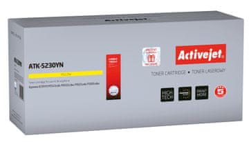 shumee Toner Activejet za Kyocera TK-5230Y nov ATK-5230YN