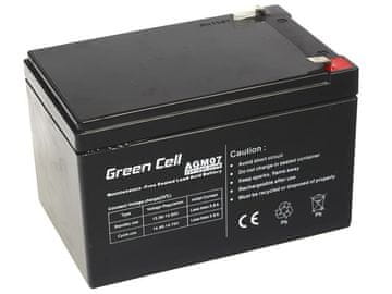 slomart GEL baterija GREEN CELL AGM07 12V 12Ah