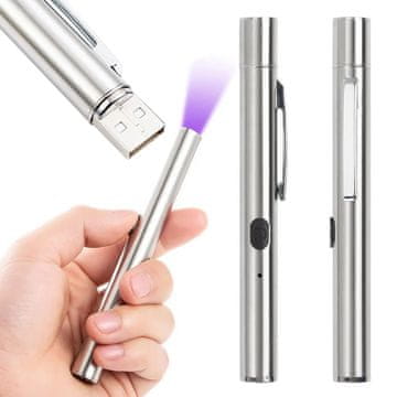 Bailong Aku. punjiva USB UV LED olovka tester novčanica