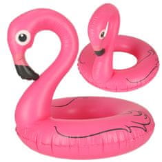 Ikonka Aga Napuhavajući prsten Flamingo 90cm