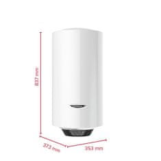 Ariston Pro1 Eco 50 V SLIM 1,8K PL EU električna grijalica vode - bojler, vertikalni (3700509)