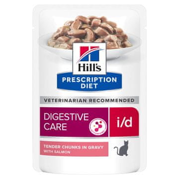 HLS HILL'S Prescription Diet Digestive Care i/d Feline s lososom - mokra hrana za mačke - 85g