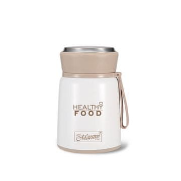slomart Maestro MR-1646-53 termosica za hranu, 530 ml, bijela