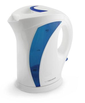 Esperanza Esperanza EKK018B kuhalo za vodu, 1.7 L, bijelo/plavo