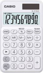 CAI CASIO džepni kalkulator SL-310UC-WE, bijeli, 10 znamenki
