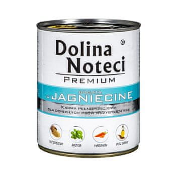 dnt DOLINA NOTECI Premium Rich in lamb - Mokra hrana za pse - 800 g