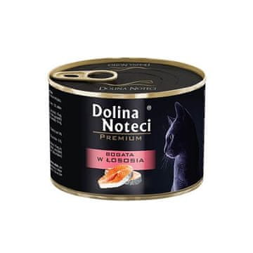 DOLINA NOTECI Dolina Noteci Premium bogata lososom - mokra hrana za mačke - 185g