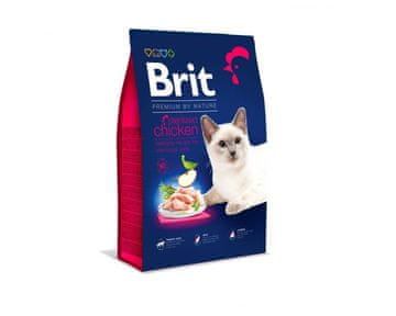 Brit Brit dry premium by nature sterilized z kurczakiem - suha hrana za mačke - 1,5 kg