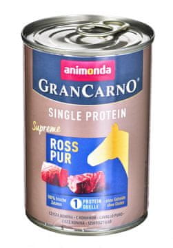 Animonda ANIMONDA GranCarno Single Protein konjsko meso - mokra hrana za pse - 400 g