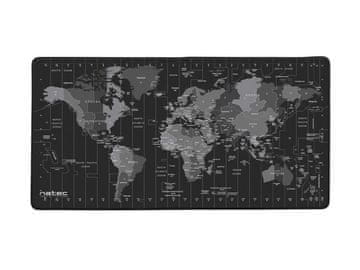 NAT Natec podloga za miša Time Zone Maps Maxi NPO-1119