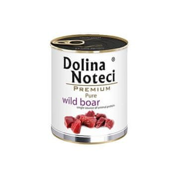 dnt DOLINA NOTECI Premium Pure bogata s divljači - Mokra hrana za pse - 800 g