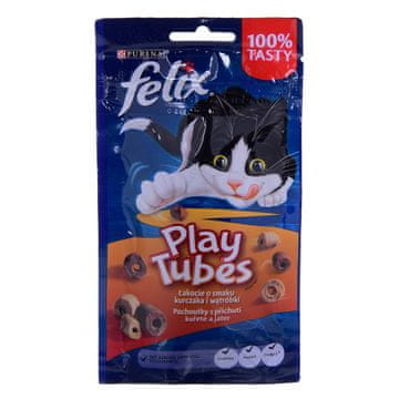 Felix FELIX Play Tubes Poslastica za mačke Piletina i jetrica - 50 g