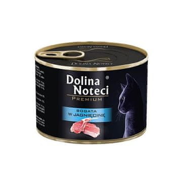 DOLINA NOTECI Dolina Noteci Premium bogata janjetinom - mokra hrana za mačke - 185g