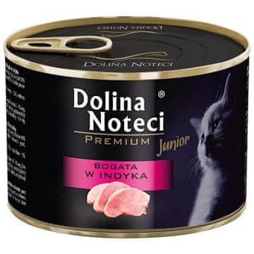 DOLINA NOTECI Dolina Noteci Premium Junior bogata u puretini - mokra hrana za mačke - 185 g