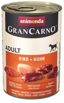 Animonda animonda GranCarno Original Govedina, Piletina za odrasle 400 g
