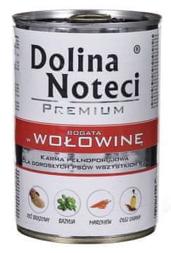 dnt DOLINA NOTECI Premium Beef - Mokra hrana za pse - 400 g