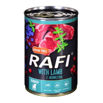 dnt Dolina Noteci Rafi Junior s janjetinom, brusnicama i borovnicama - 400 g