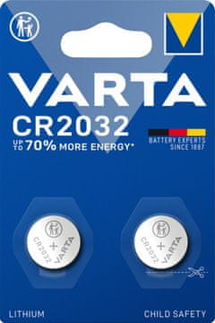 Varta Varta 06032 Jednokratna baterija CR2032 Litijska
