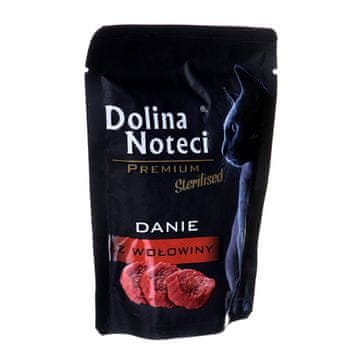 dnt Dolina Noteci Premium, mokra hrana za sterilizirane mačke, govedina, 85g