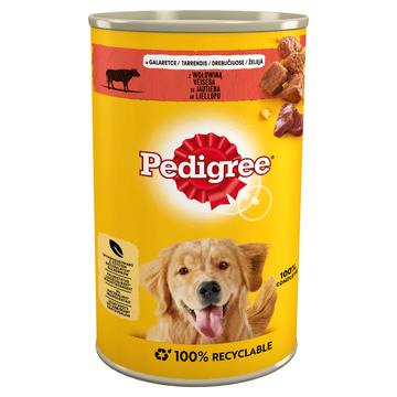 Pedigree Pedigree mokra hrana za pse Govedina Odrasli 1.2 kg