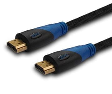 Savio CL-02 HDMI kabel, 1.5 m, Crna/Plava