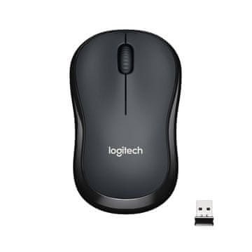 slomart Logitech M220 SILENT miš, ugljeno crni