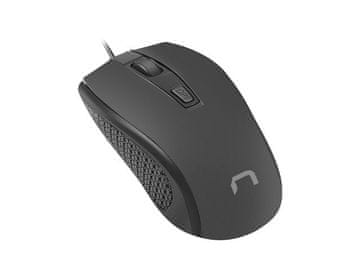 NAT Natec HOOPOE 2 miš, 1600 DPI, žični USB, crni