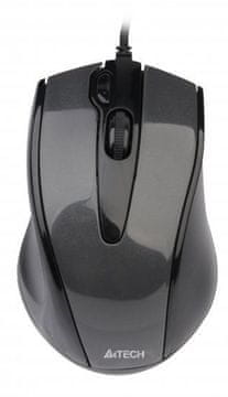 A4Tech A4T N-500F V-Track miš, 1600 DPI, crni