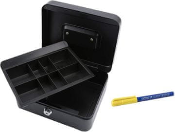 Olympia Blagajna olympia cb 700 200x160x90 mm crna 6030