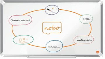 Nobo Tabla magnetna nobo 40x71 widescreen premiumplus lakirna 32" 1915370