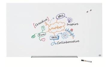 Nobo Ploča staklena nobo 105,9x188,3 diamond bijela 1905178