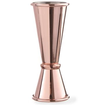 Bar Up Dvostrana bakrena mjerna čaša za barmena 25ml 50ml Hendi 593332
