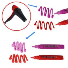 Ikonka Čarobni flomasteri Magic Marker projekt 3D efekt kokica