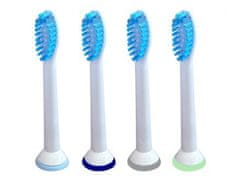 KOMA Certificirane zamjenske glave za Philips četkice za zube NK04 for Philips Sonicare HX6054, 4 pcs