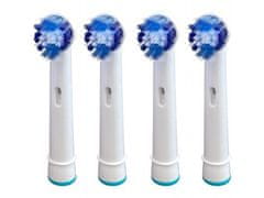 KOMA Certificirane zamjenske glave za Oral-B četkice za zube NK08 for Braun Oral-B EB20A Precision Clean, 4 pcs