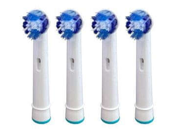KOMA Certificirane zamjenske glave za Oral-B četkice za zube NK08 for Braun Oral-B EB20A Precision Clean, 4 pcs
