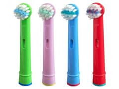 KOMA Certificirane zamjenske glave za Oral-B četkice za zube NK06 for Braun Oral B EB10A Kids, 4 pcs