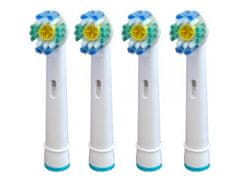 KOMA Certificirane zamjenske glave za Oral-B četkice za zube NK07 for Braun Oral-B EB18A 3D White, 4 pcs