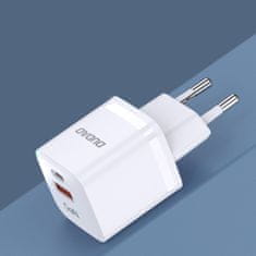 DUDAO A13Pro GaN punjač 33W USB-C / USB, bijela