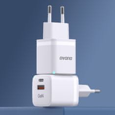 DUDAO A13Pro GaN punjač 33W USB-C / USB, bijela