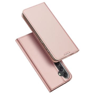 Dux Ducis Skin Pro preklopna maska za Samsung Galaxy S23 FE, ružičasta