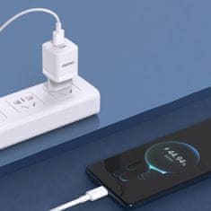 DUDAO A13Pro GaN punjač 33W USB-C / USB, bijela